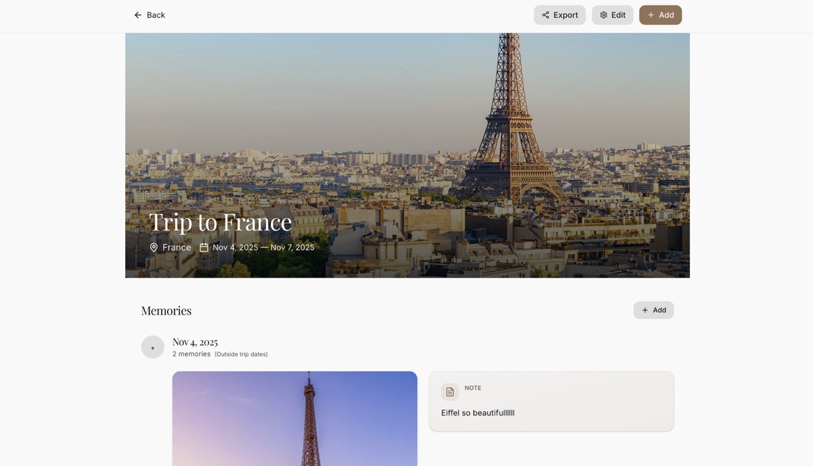 Travel Memory Studio Screenshot 3